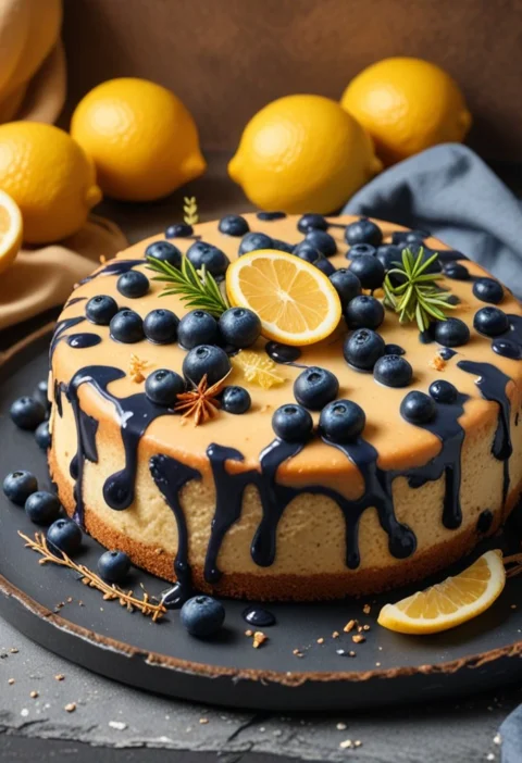 Lemon blueberry