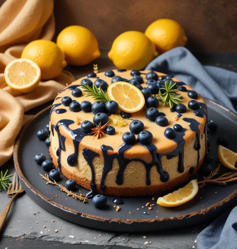 Lemon blueberry