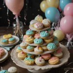 Perfect 4 ingredient peanut butter cookies for Baby Showers (Quick & Easy Recipe)