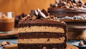 "Decadent Triple Chocolate Mousse Cake: A Recipe for Pure Indulgence"