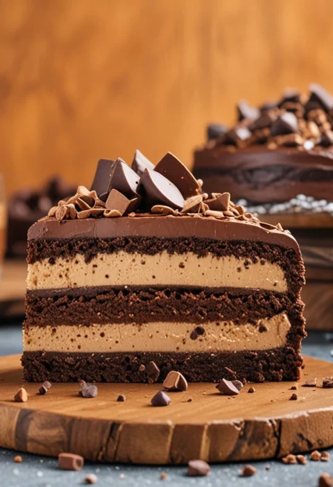 "Decadent Triple Chocolate Mousse Cake: A Recipe for Pure Indulgence"
