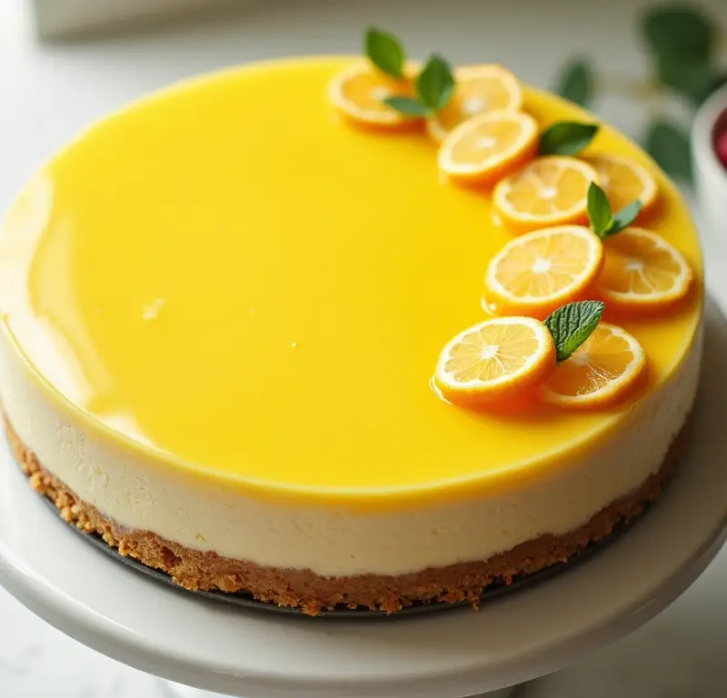 yuzu cheesecake