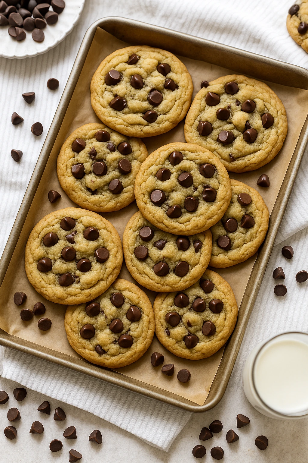 Small Batch of Chocolate Chip Cookies
