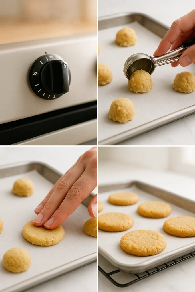 Optional: How to Bake Keto Cookie Dough into Cookies