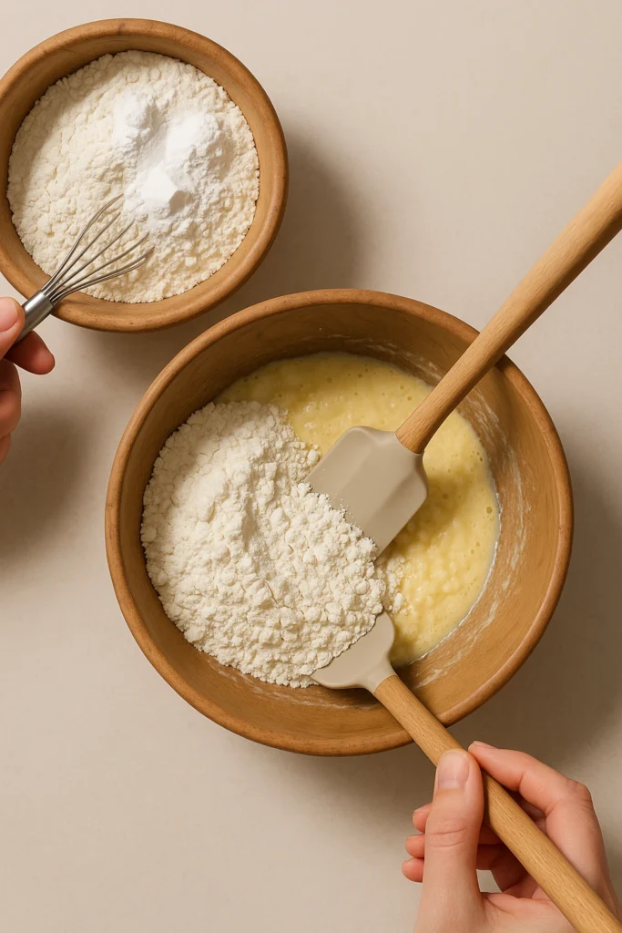 Step 3: Add Dry Ingredients
