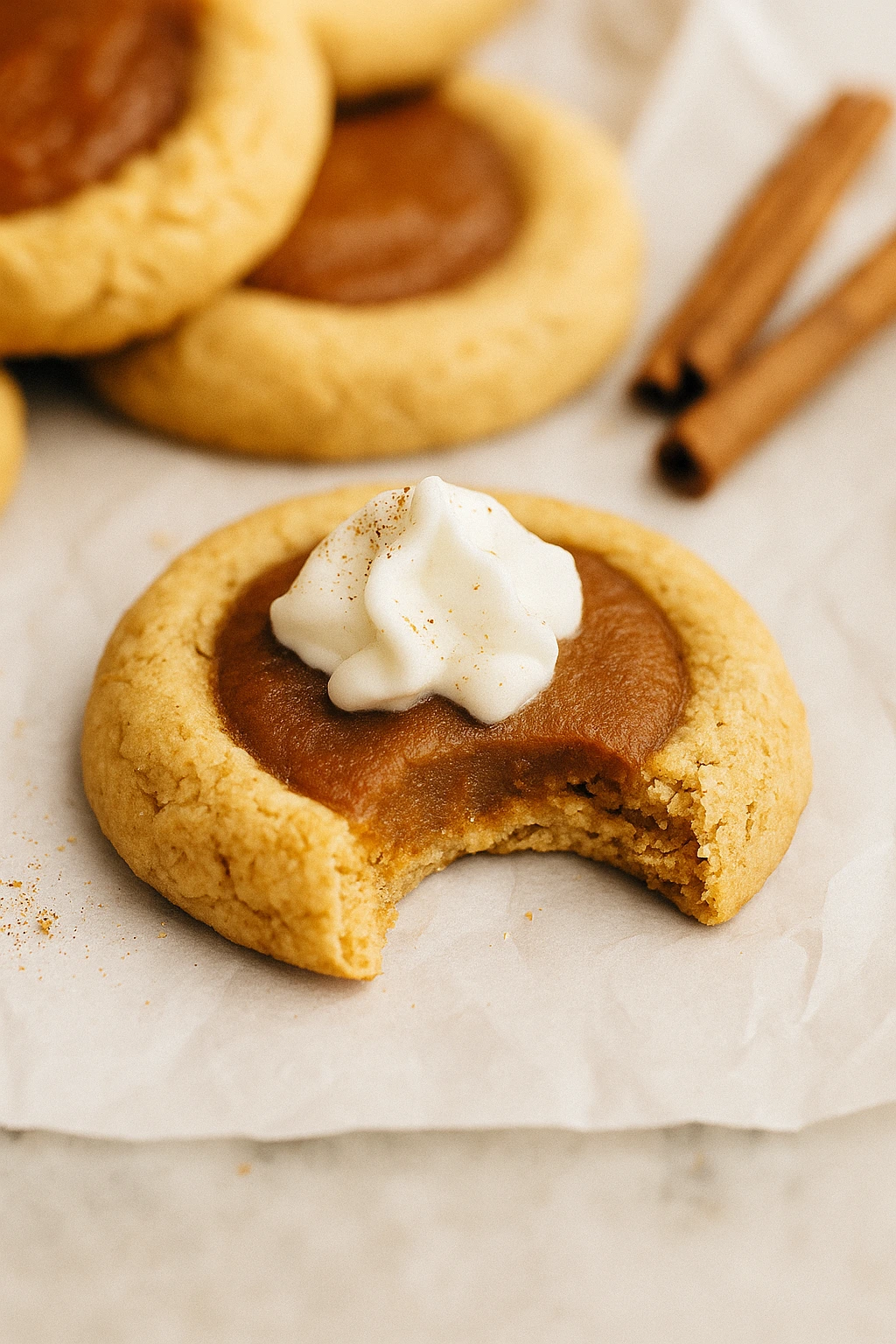 Pumpkin pie cookies