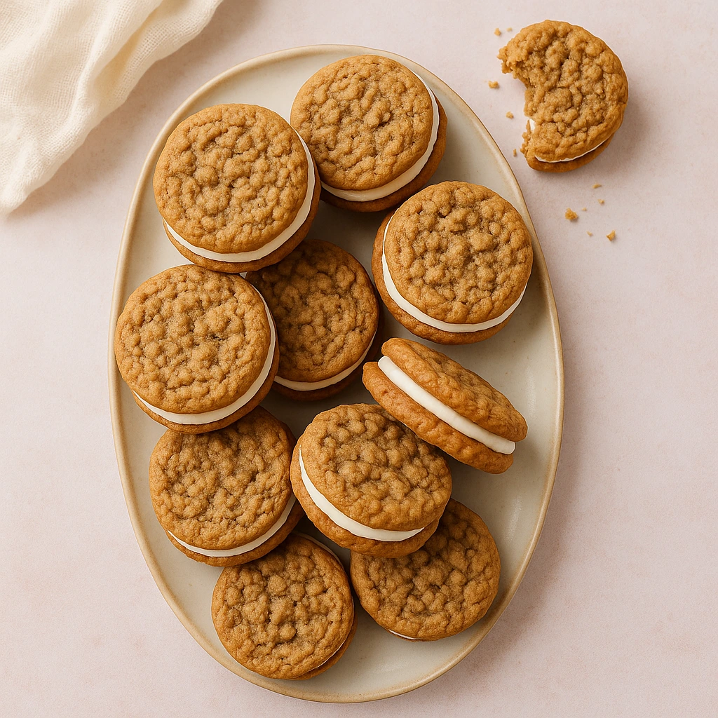 7 Reasons These Oatmeal Cream Cookies Are the Perfect Baby Shower Treat