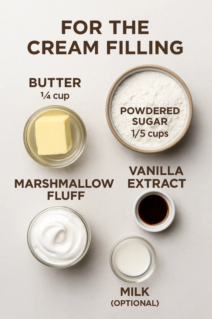 For the Cream Filling