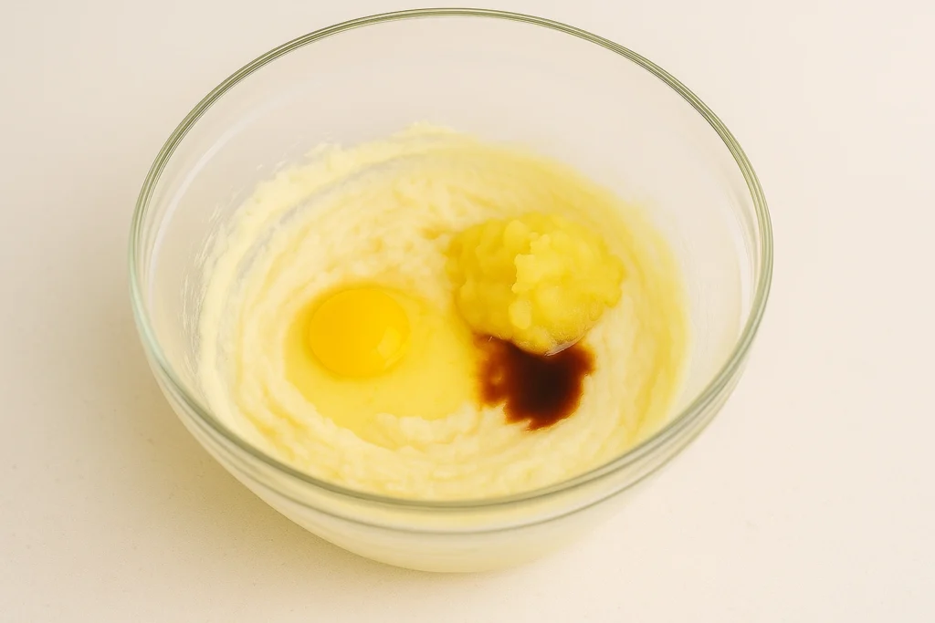 Step 3 – Add Wet Ingredients