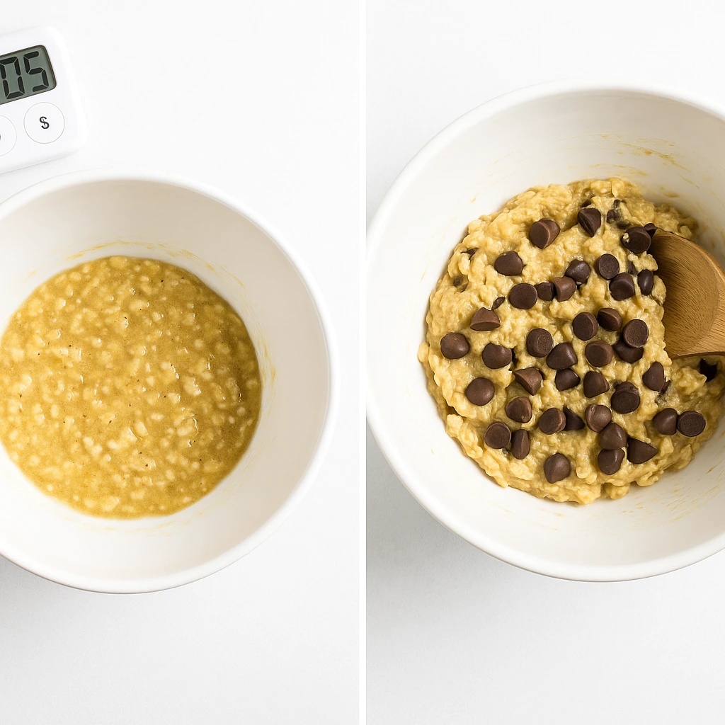 How to Make Banana Oat Chocolate Chip Cookies (Step-by-Step)