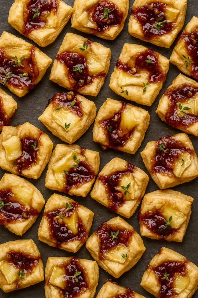 Why Brie Puff Pastry Bites Are Perfect for Baby Showers