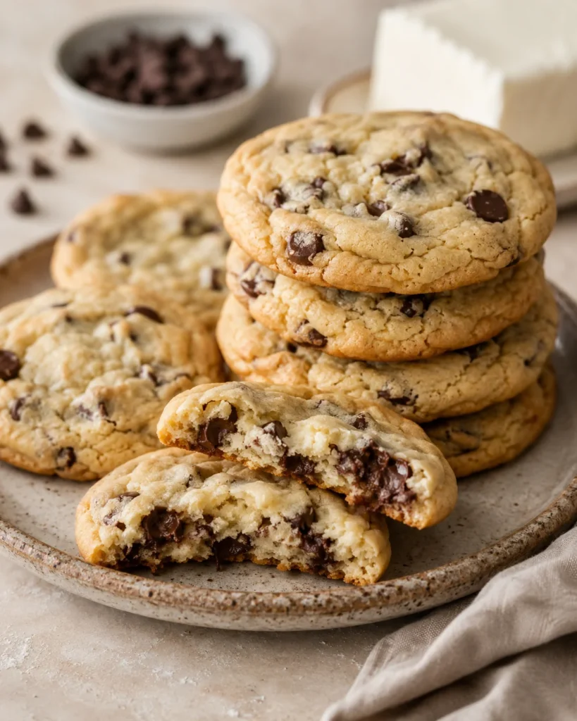 Cream Cheese Chocolate Chip Cookies