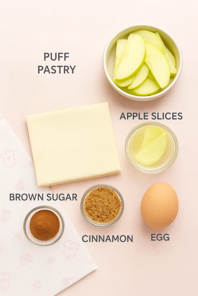 Mini Apple Tarts with Puff Pastry