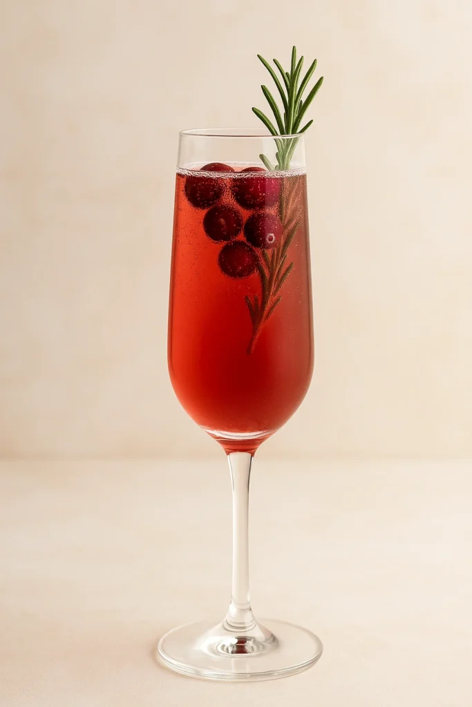 Cranberry Mimosa