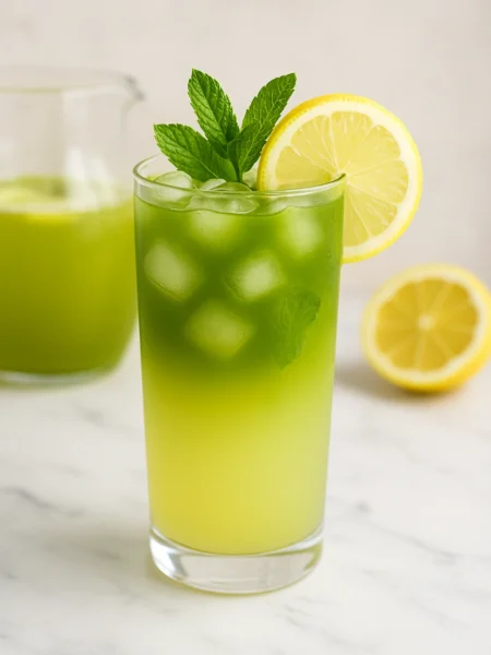 matcha lemonade