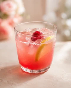 Sparkling Raspberry Lemonade for Baby Showers