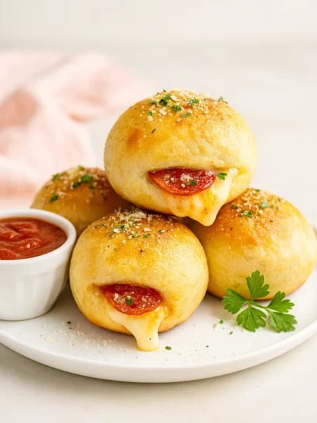 Pepperoni Pizza Bombs
