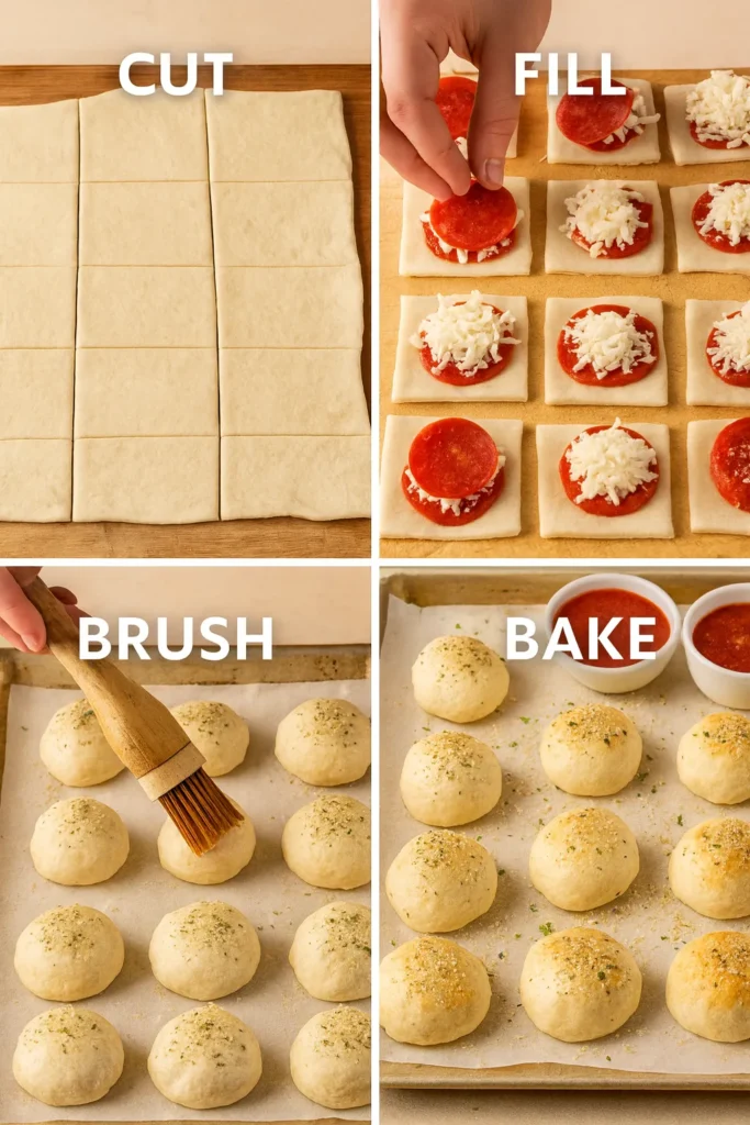 How to Make Pepperoni Pizza Bombs Step by Step ?

