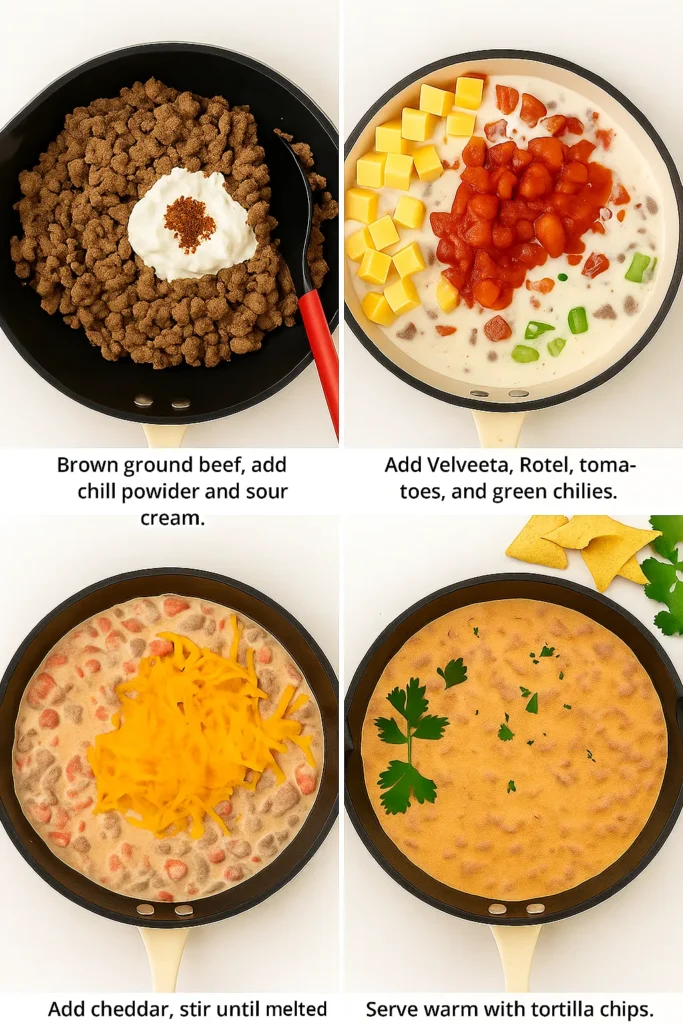 How to Make Rotel Dip Recipe