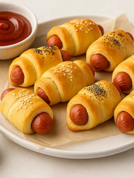 Crescent Roll Hot Dogs