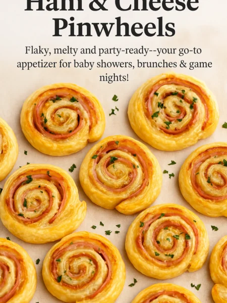 Ham and Cheese Pinwheels
