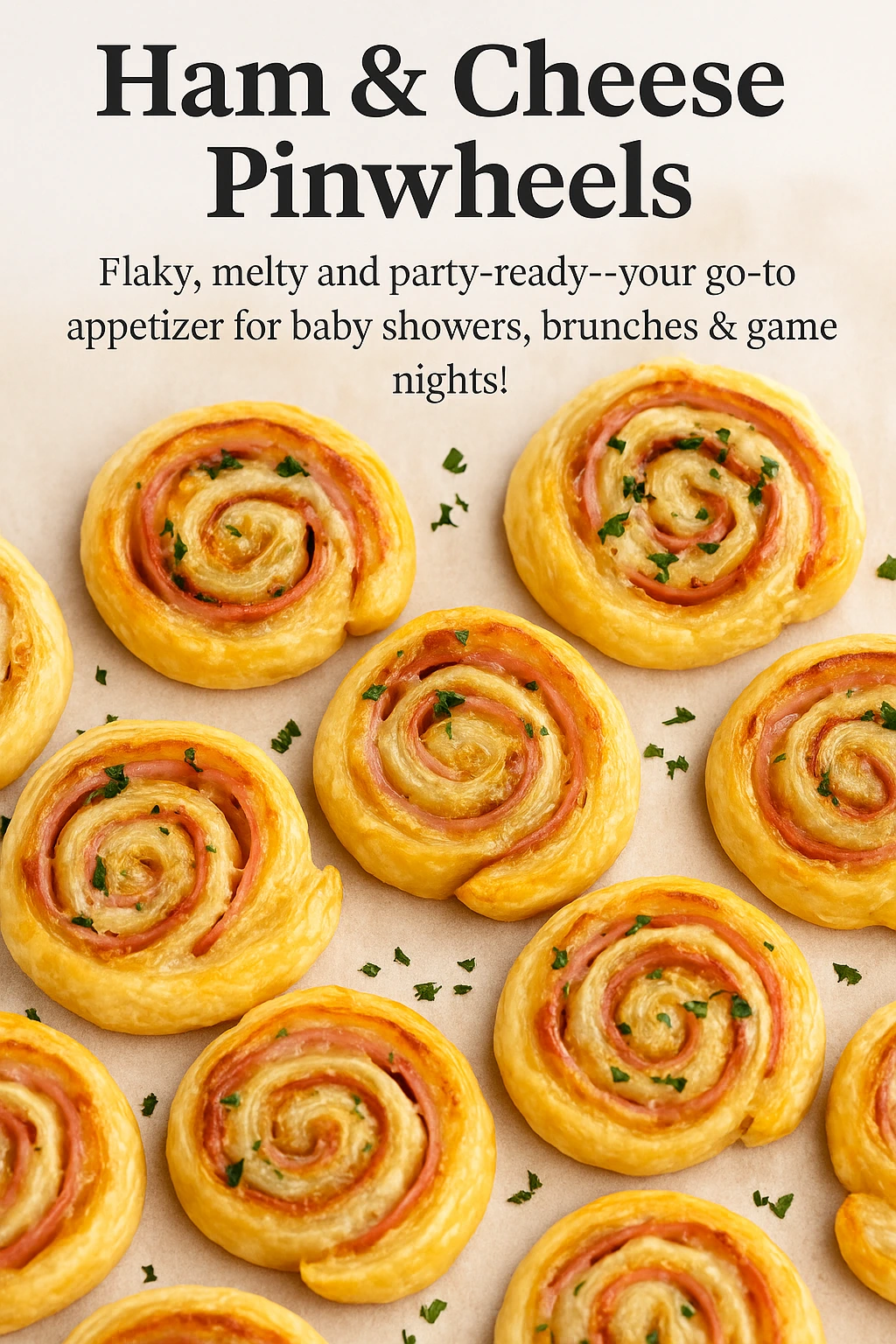 Ham and Cheese Pinwheels