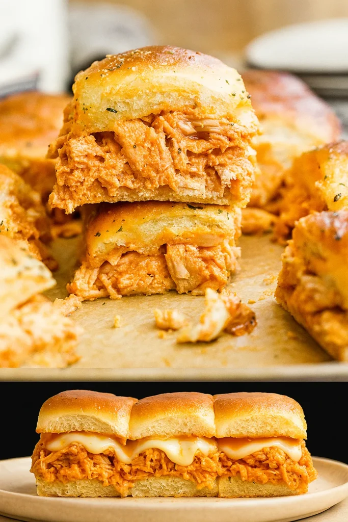 reheating-buffalo-chicken-sliders-in-oven
