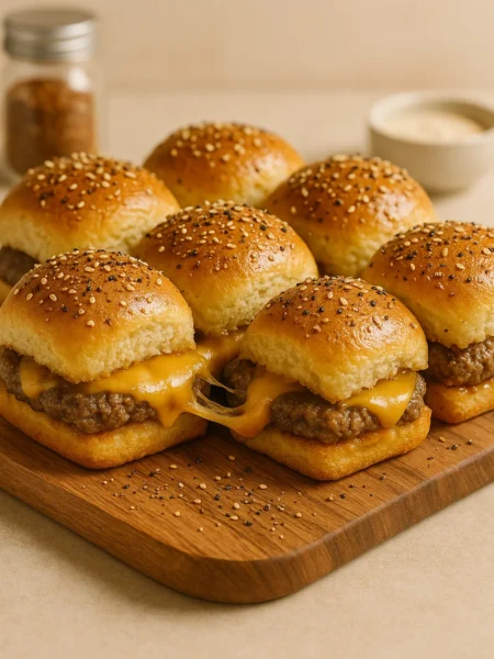 Cheeseburger Sliders recipe