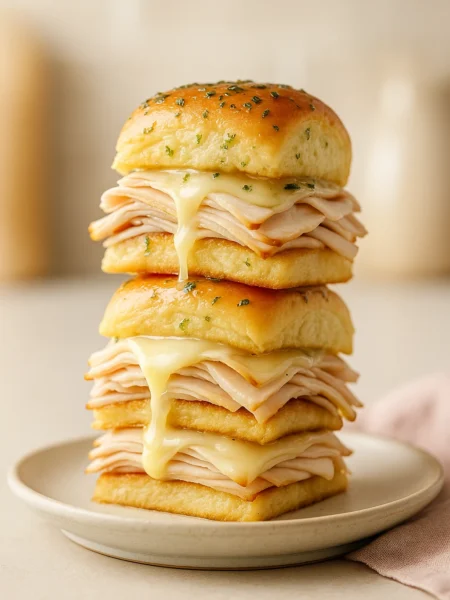 Turkey and Cheese Slider