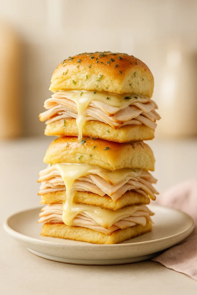 Turkey and Cheese Slider