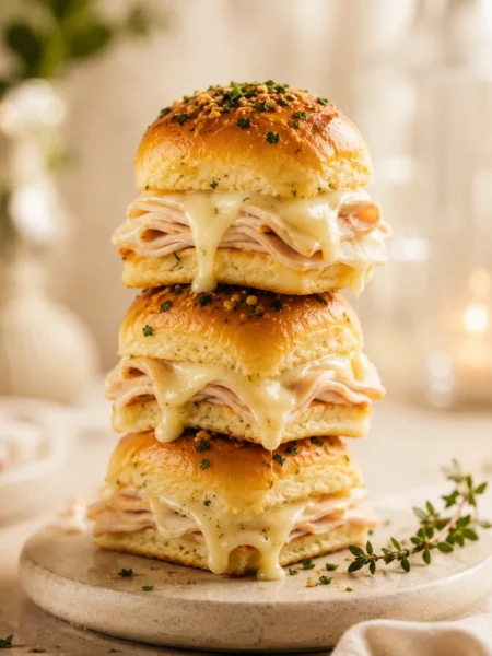 Turkey and Cheese Slider